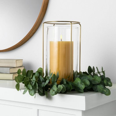  Faux Eucalyptus Wreath - Hearth & Hand™ With Magnolia