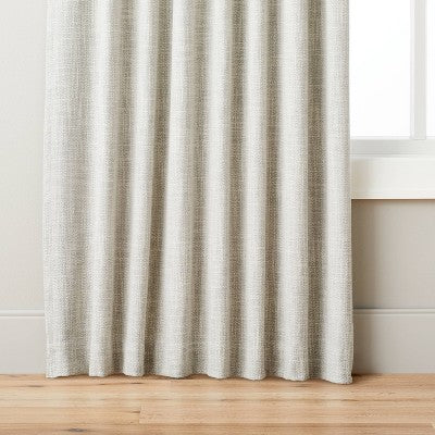  Heathered Slub Room Darkening Curtain Panel - Hearth & Hand™ With Magnolia