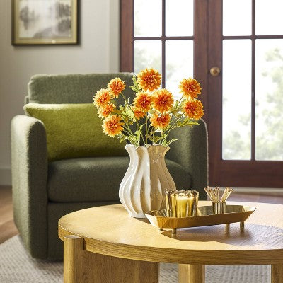  25" Orange Daisy Artificial Stem - Hearth & Hand™ With Magnolia