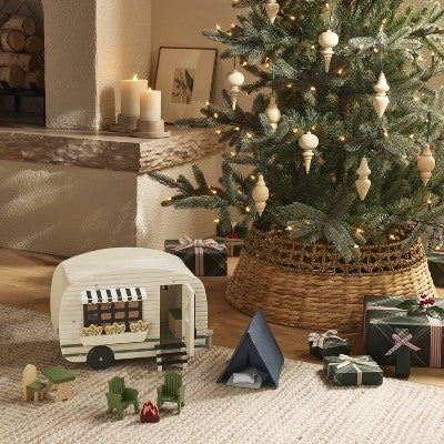  Toy Doll Camper With Accessories - Hearth & Hand™ With Magnolia: Polyester And Wood, Fits 1 Inch Dolls, Spot Clean