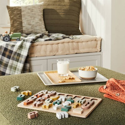  Toy Alphabet Peg Puzzle - 28pc - Hearth & Hand™ With Magnolia