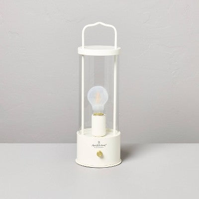  Portable Outdoor Patio LED Tabletop Lantern - Hearth & Hand™ With Magnolia